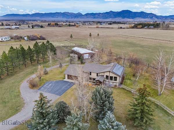 10 Acres of Land with Home for Sale in Bozeman, Montana