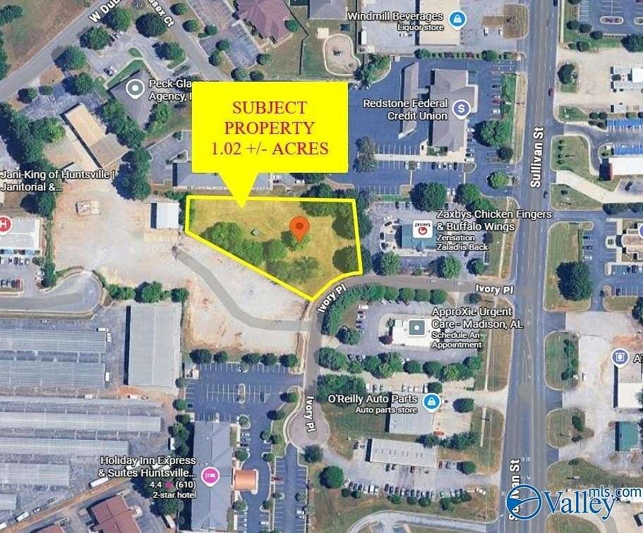 1 Acre of Commercial Land for Sale in Madison, Alabama