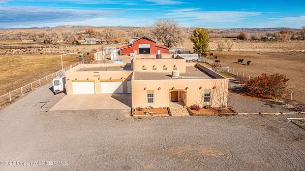 16 Acres of Land with Home for Sale in Bloomfield, New Mexico