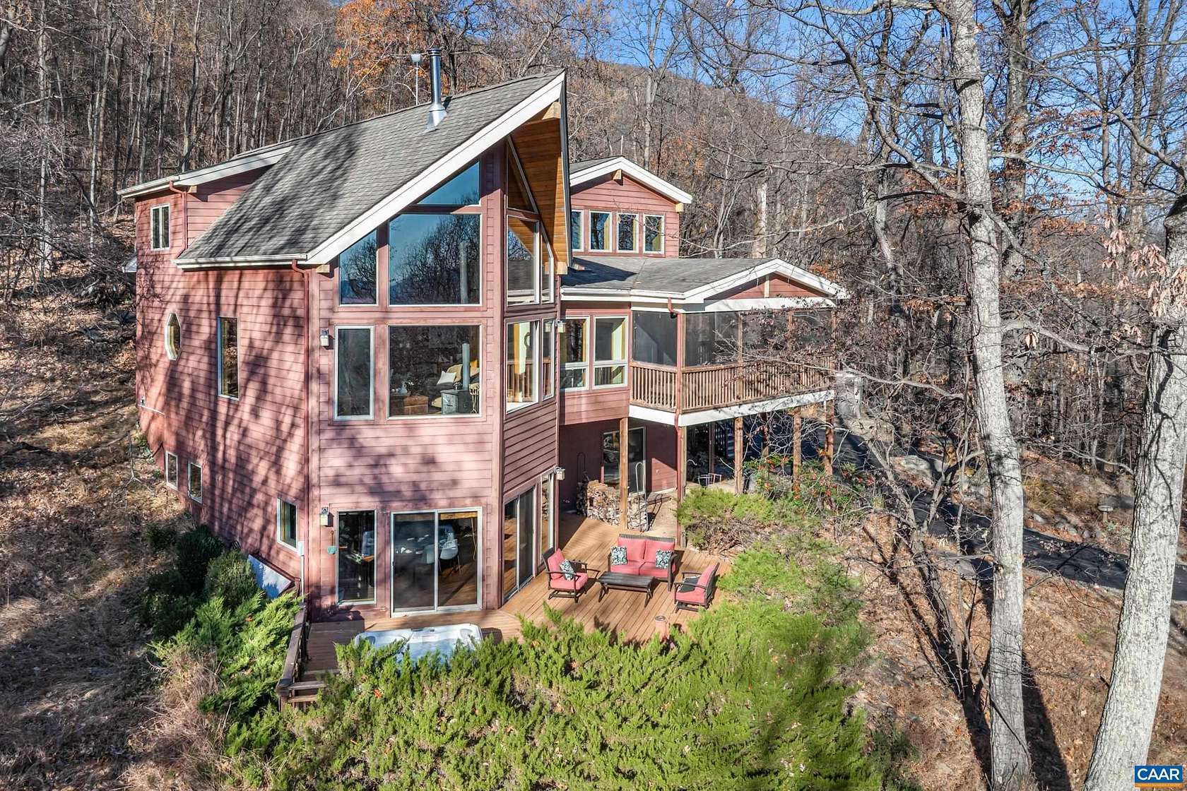 42 Acres of Land with Home for Sale in Crozet, Virginia