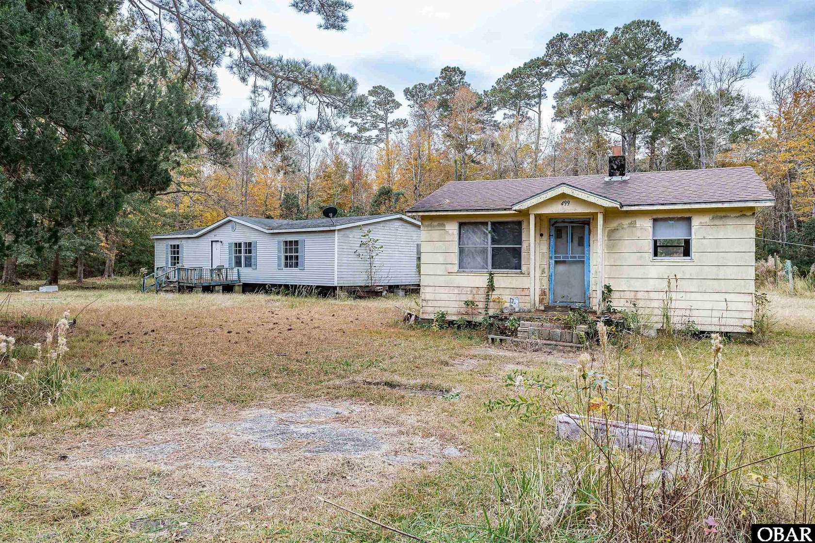 0.9 Acres of Residential Land with Home for Sale in Engelhard, North Carolina