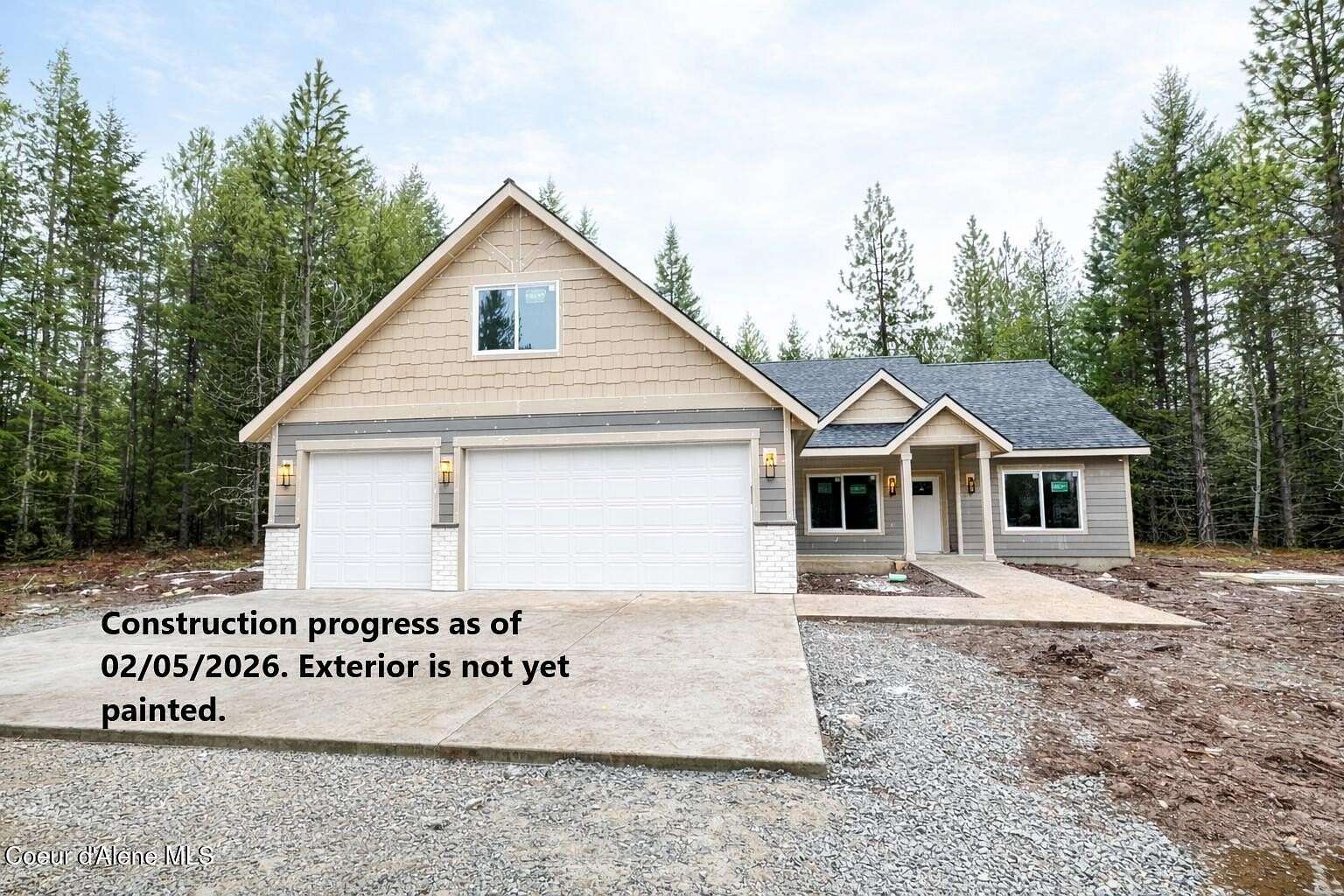 5 Acres of Land with Home for Sale in Athol, Idaho