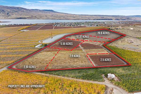 51.4 Acres of Agricultural Land for Sale in Desert Aire, Washington