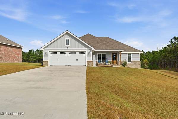 1.56 Acres of Land with Home for Sale in Purvis, Mississippi