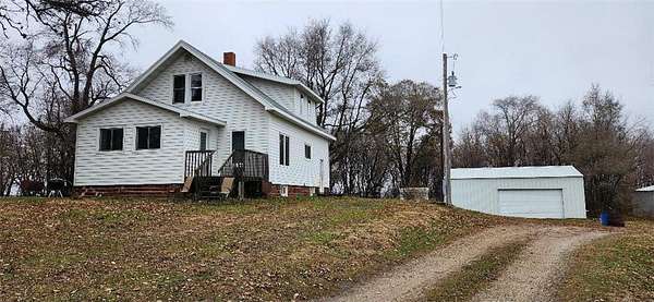 6.67 Acres of Residential Land with Home for Sale in Ellendale, Minnesota