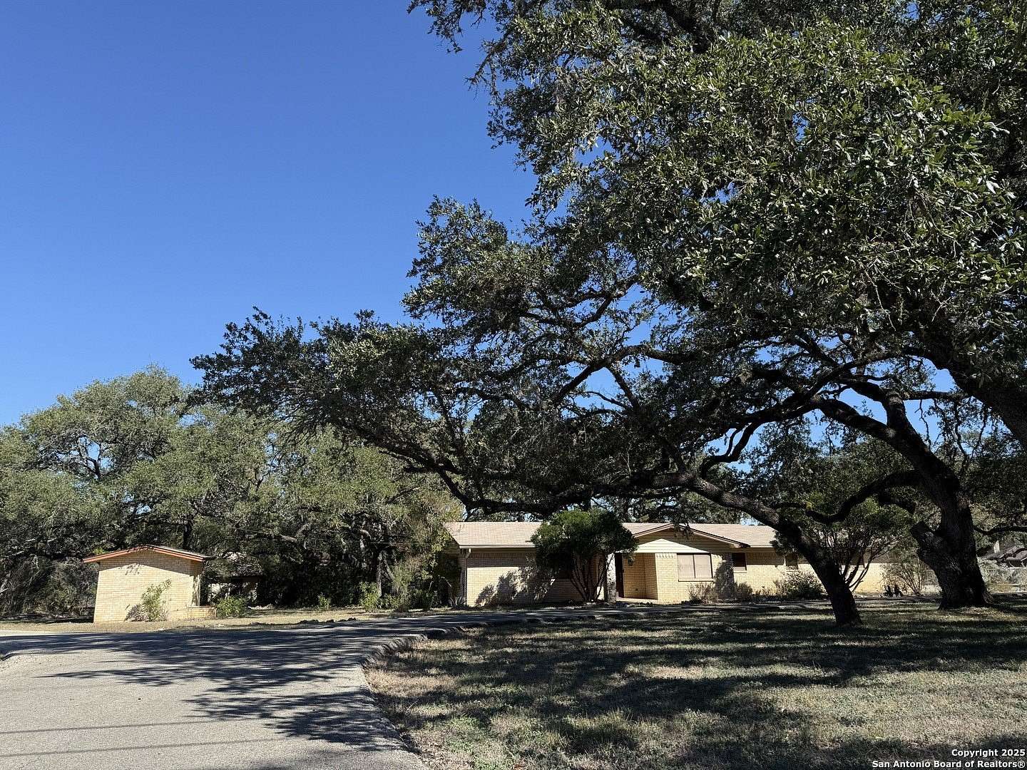 5 Acres of Residential Land with Home for Sale in New Braunfels, Texas