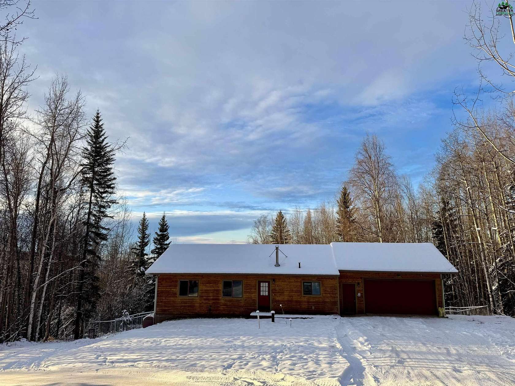 2.18 Acres of Residential Land with Home for Sale in Fairbanks, Alaska