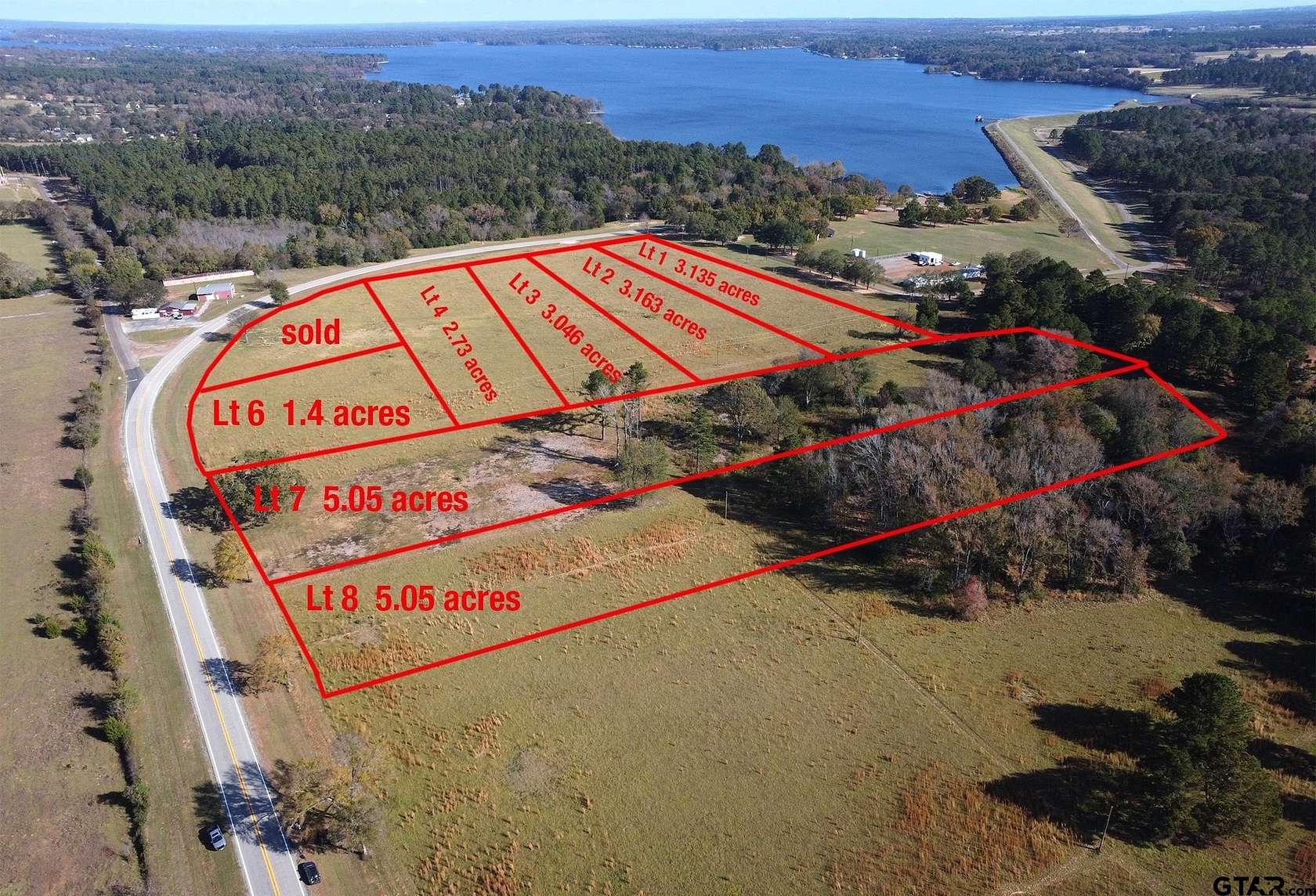 5 Acres of Land for Sale in Frankston, Texas