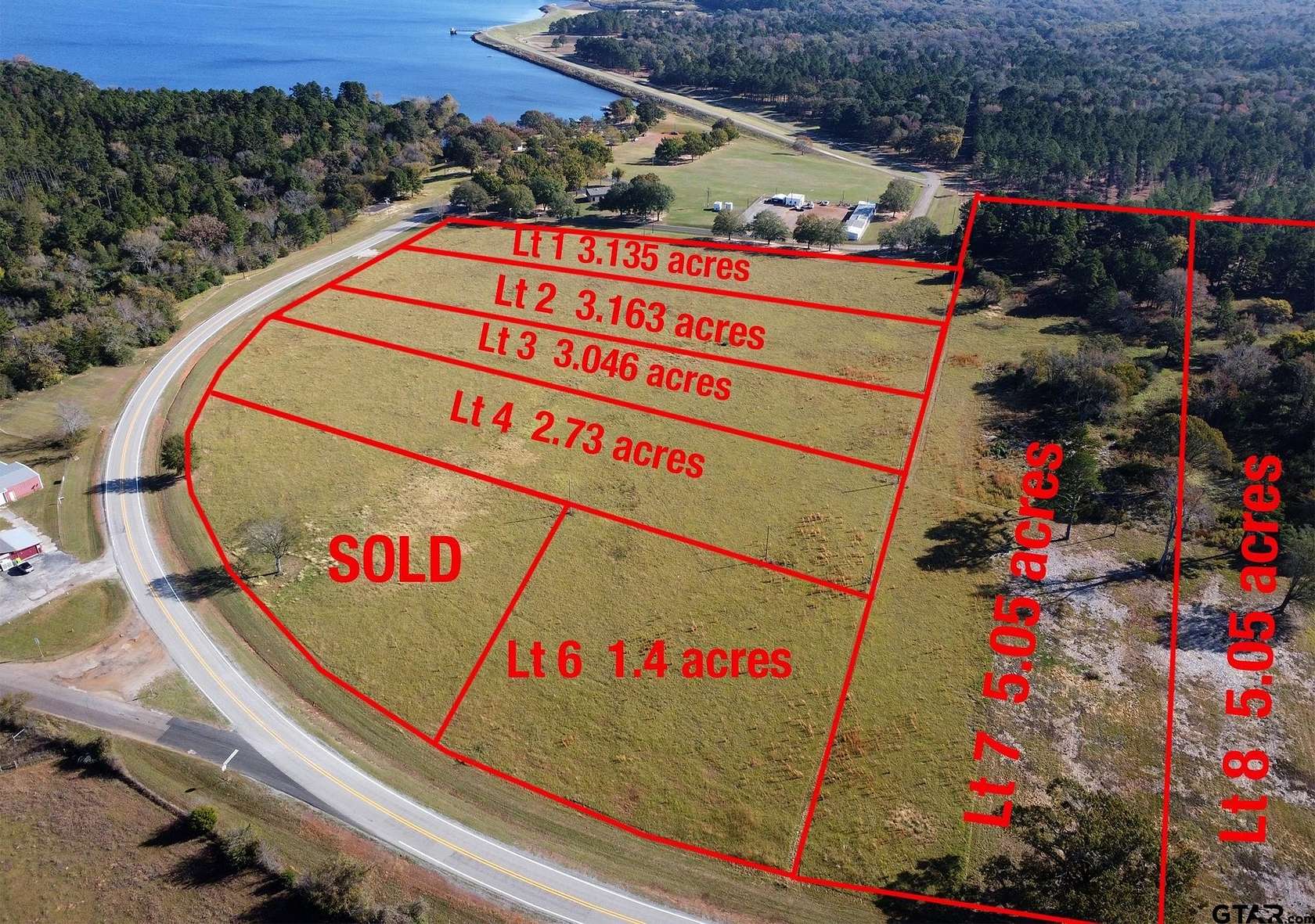 1.4 Acres of Residential Land for Sale in Frankston, Texas