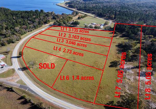 1.4 Acres of Residential Land for Sale in Frankston, Texas