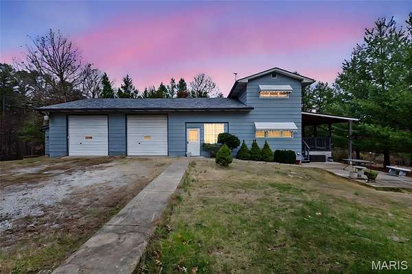 11.3 Acres of Land with Home for Sale in Potosi, Missouri