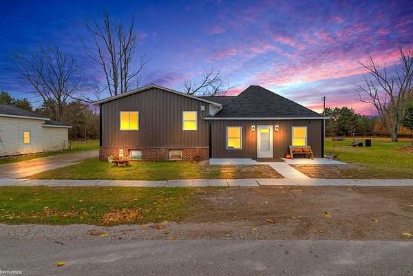 2 Acres of Residential Land with Home for Sale in Applegate, Michigan