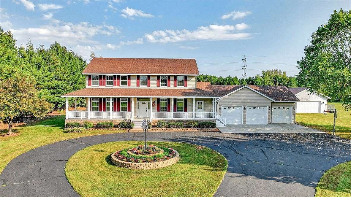 14 Acres of Land with Home for Sale in Chippewa Falls, Wisconsin