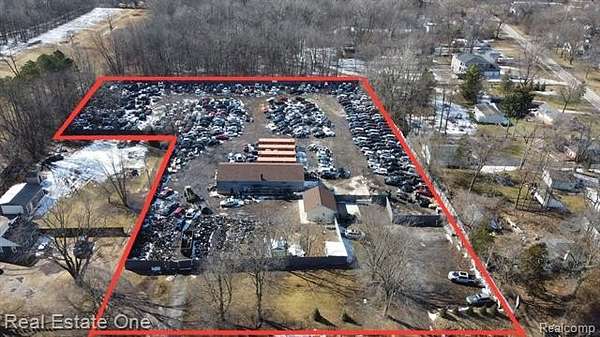 3.79 Acres of Improved Commercial Land for Sale in Belleville, Michigan