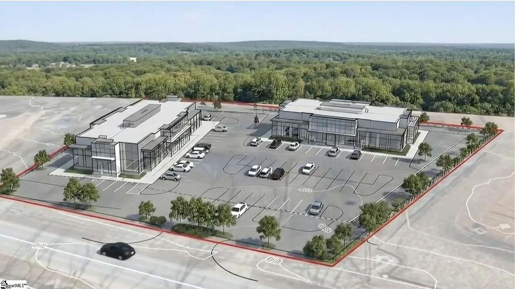 2 Acres of Commercial Land for Sale in Fountain Inn, South Carolina