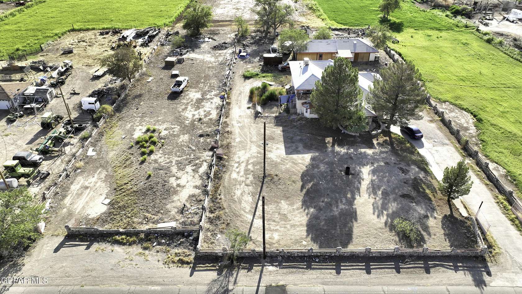 3.28 Acres of Residential Land with Home for Sale in El Paso, Texas