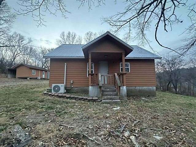 65 Acres of Recreational Land with Home for Sale in Eucha, Oklahoma