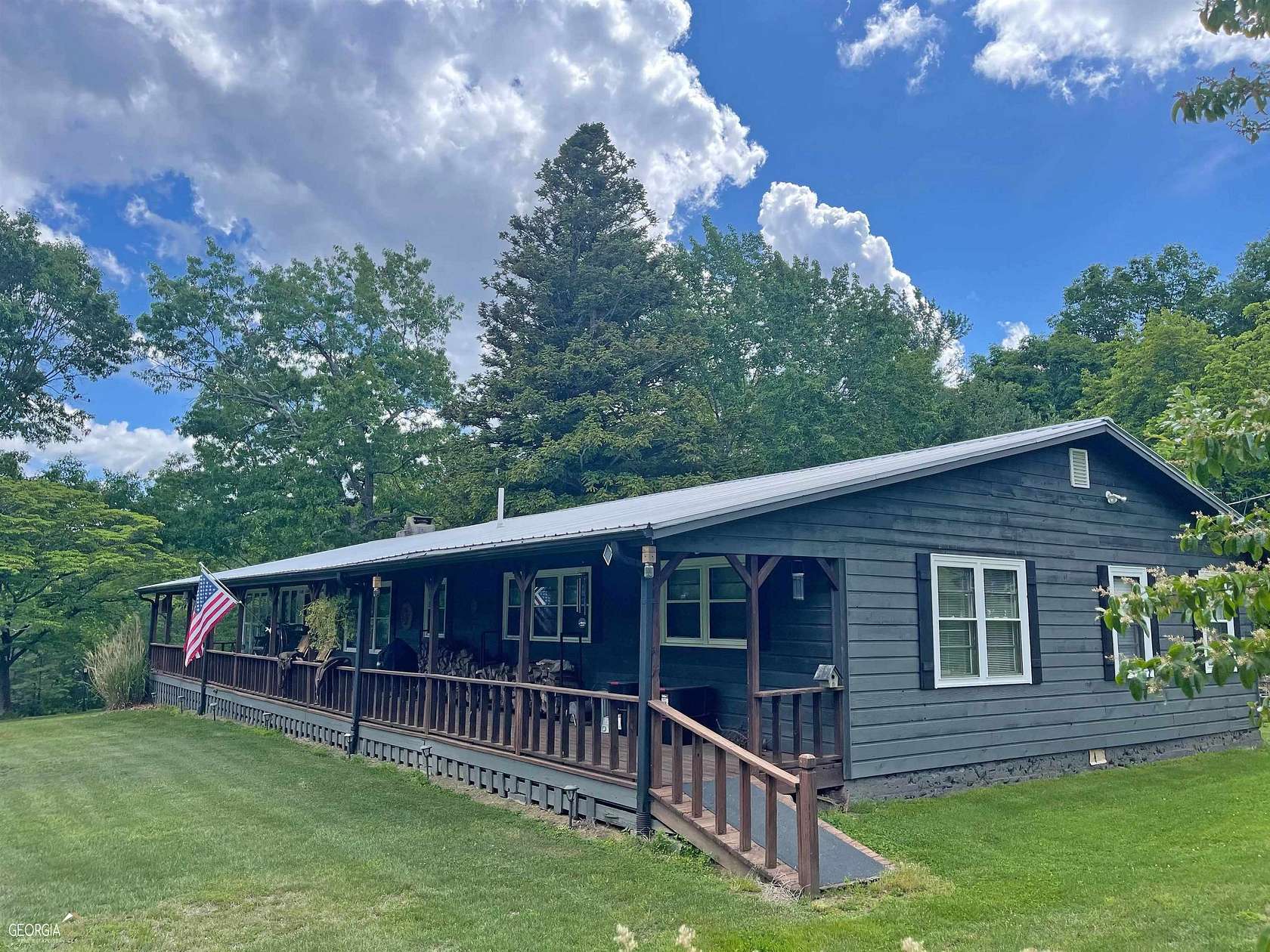 11.4 Acres of Land with Home for Sale in Lakemont, Georgia