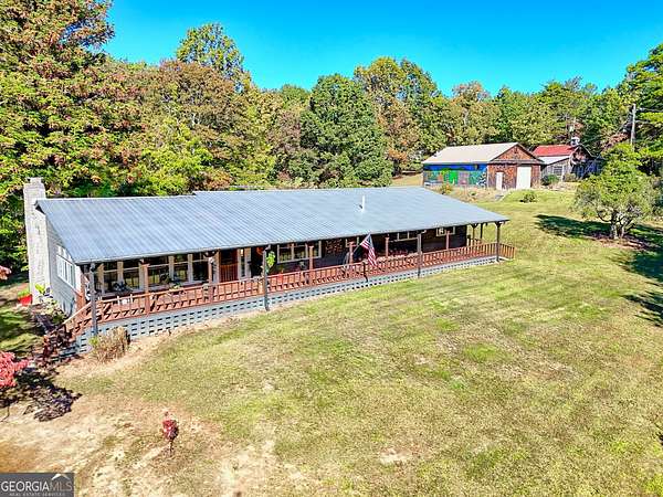 11.4 Acres of Land with Home for Sale in Lakemont, Georgia