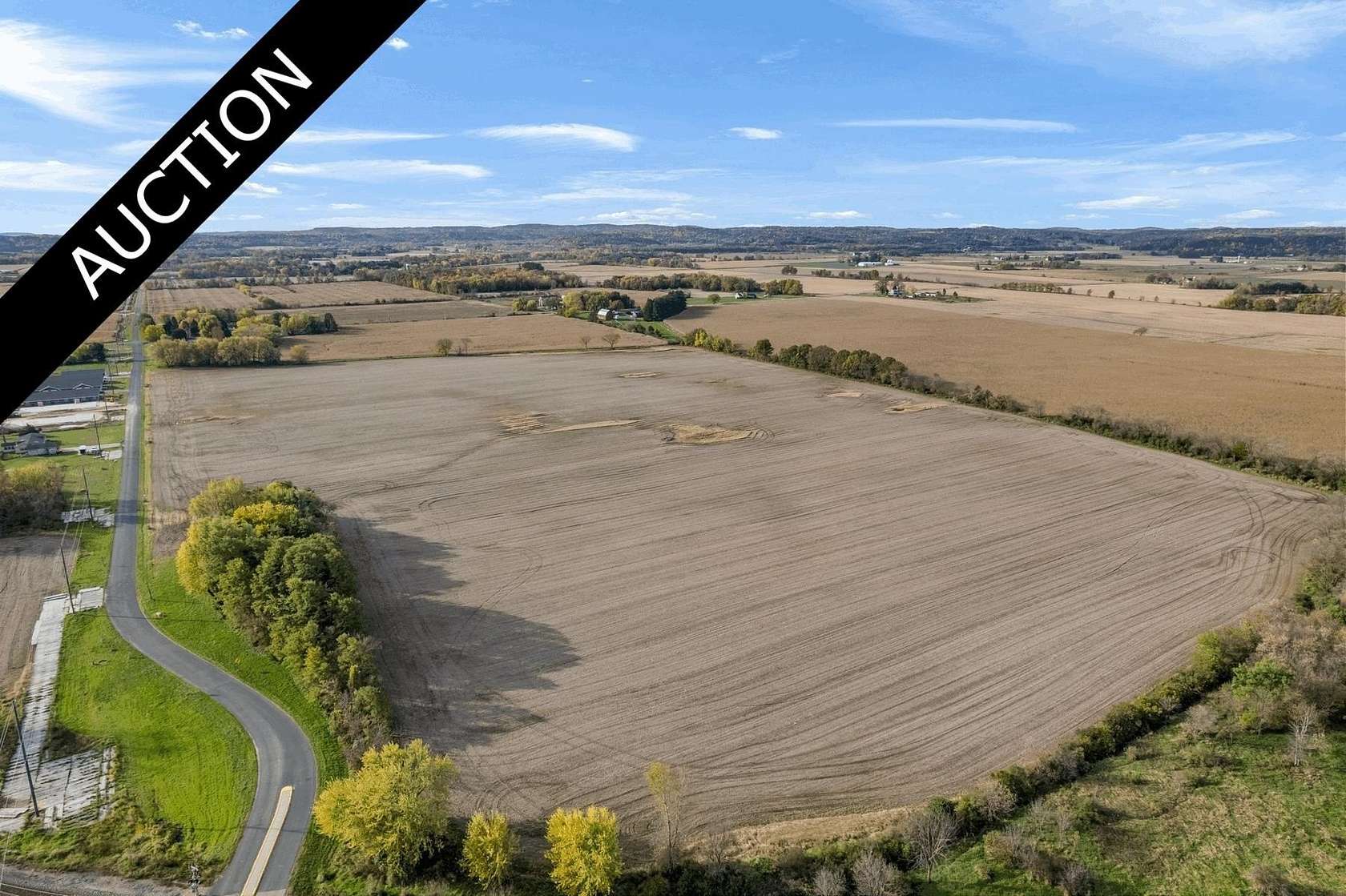 39 Acres of Agricultural Land for Auction in New Lisbon, Wisconsin