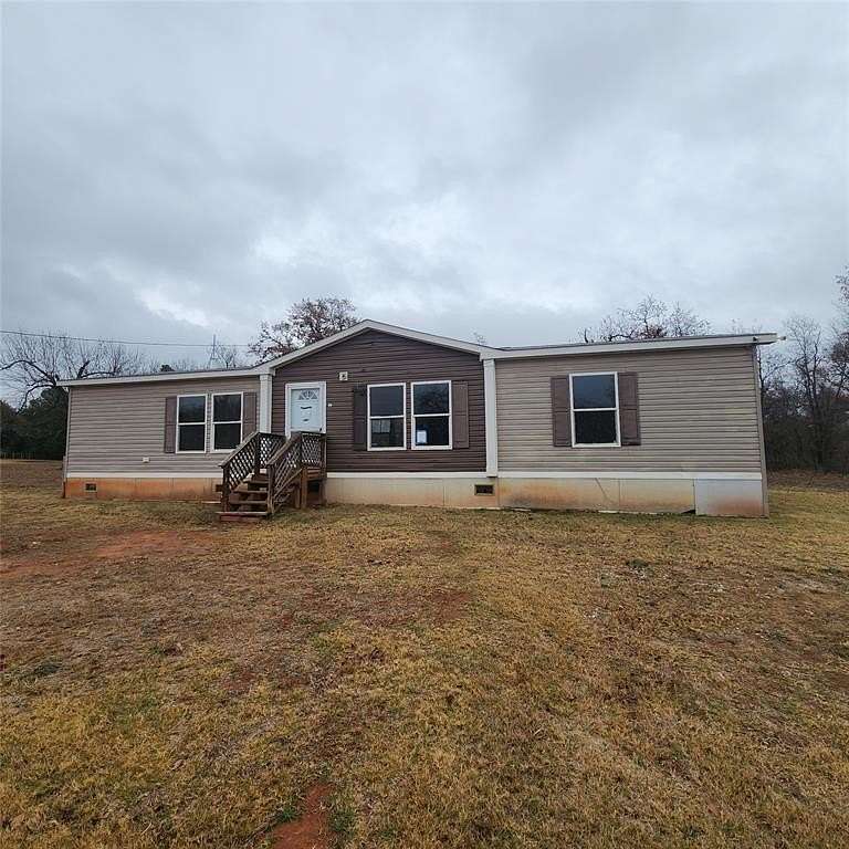 1.89 Acres of Residential Land with Home for Sale in Tecumseh, Oklahoma