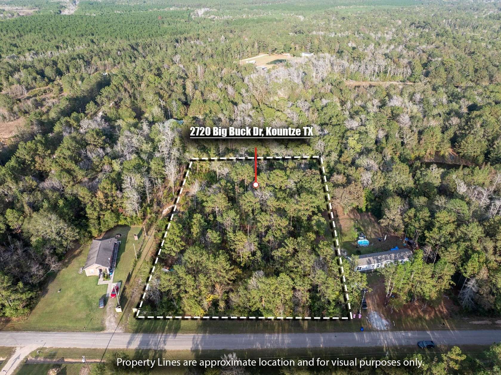 1.75 Acres of Residential Land for Sale in Kountze, Texas