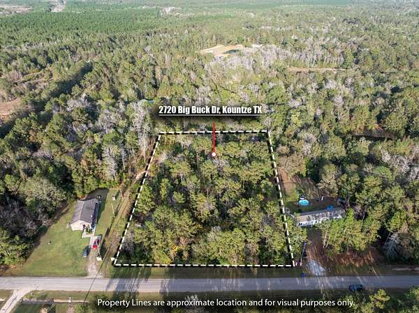 1.75 Acres of Residential Land for Sale in Kountze, Texas