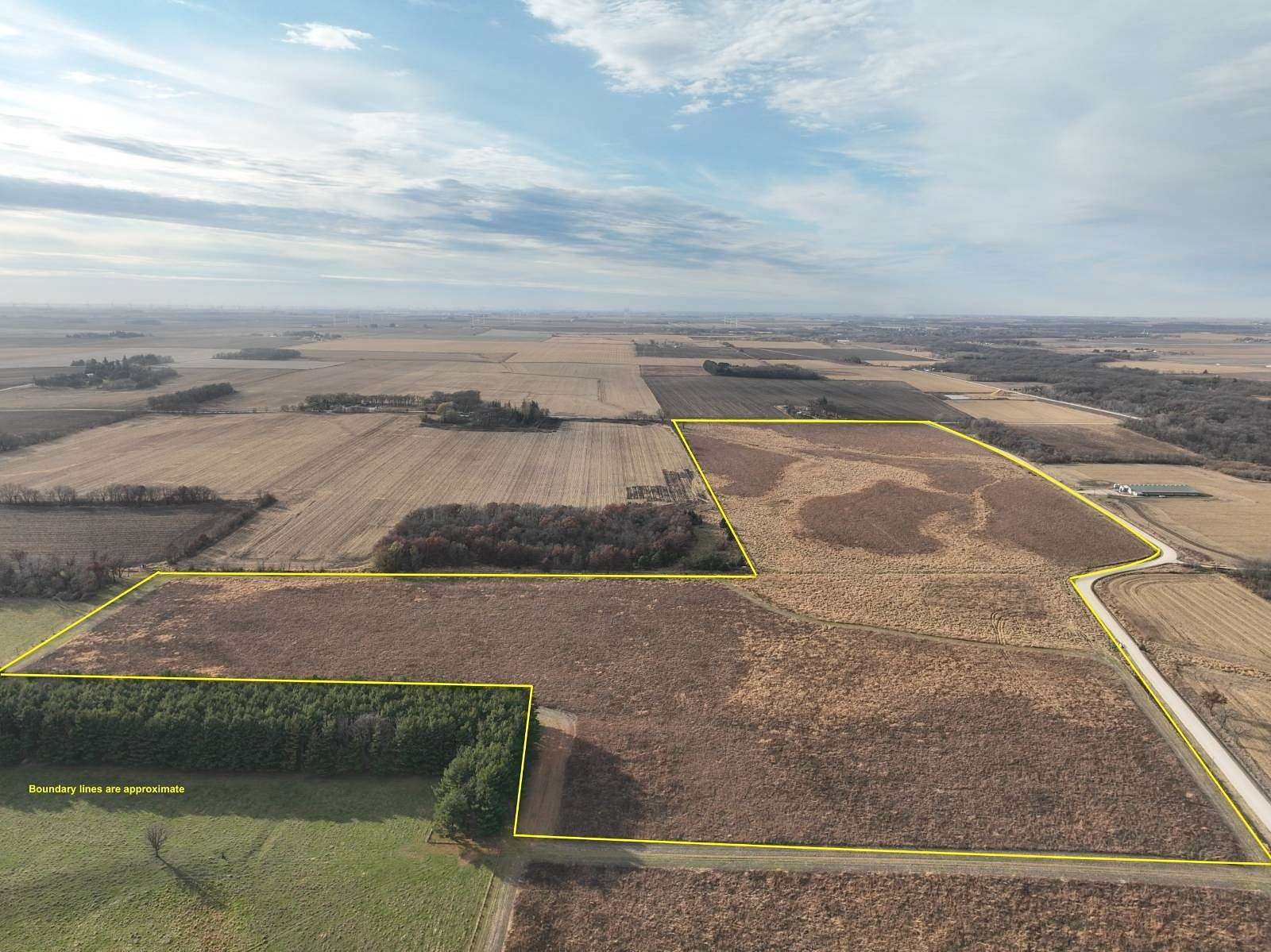 110 Acres of Recreational Land & Farm for Auction in Chester, Iowa