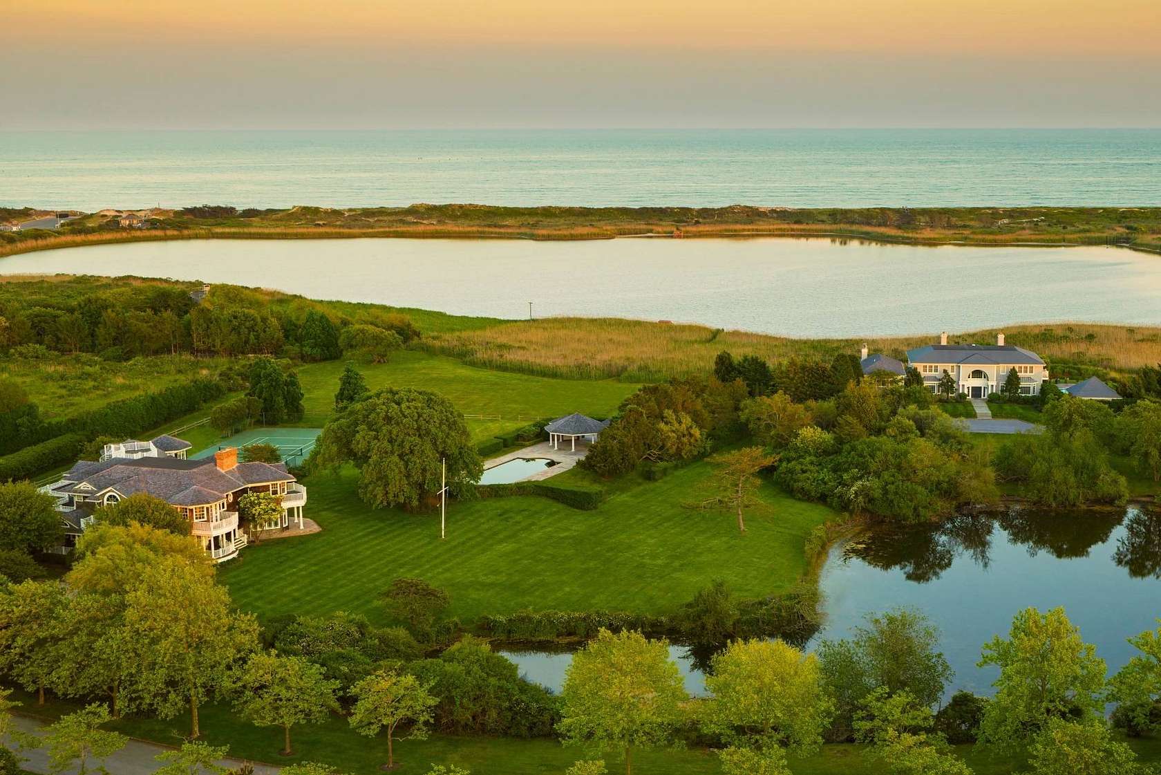 8.69 Acres of Land with Home for Sale in Water Mill, New York