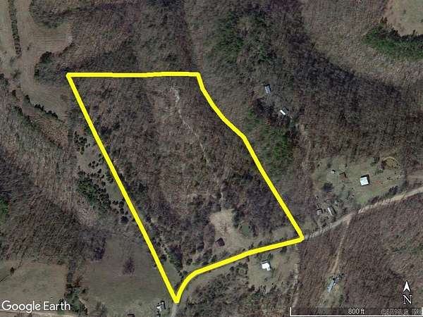 19.8 Acres of Improved Recreational Land for Sale in Pindall, Arkansas