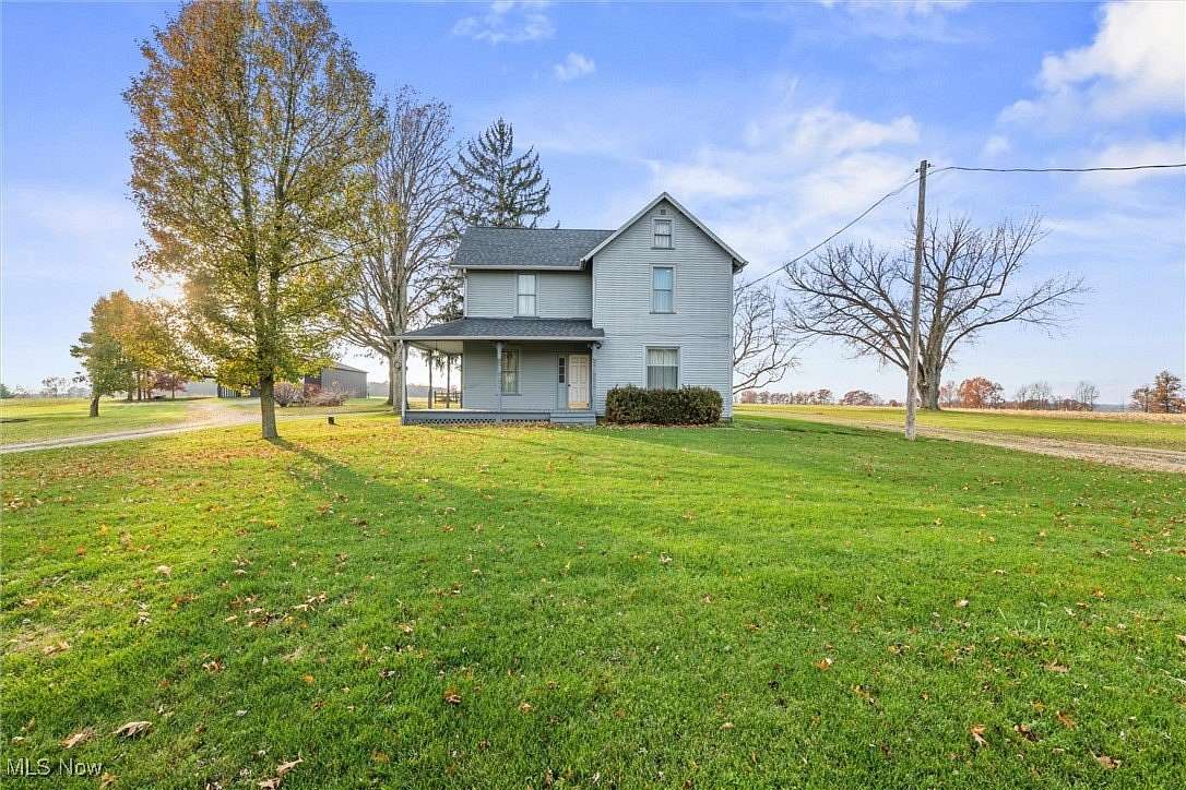 10.2 Acres of Land with Home for Sale in Leetonia, Ohio