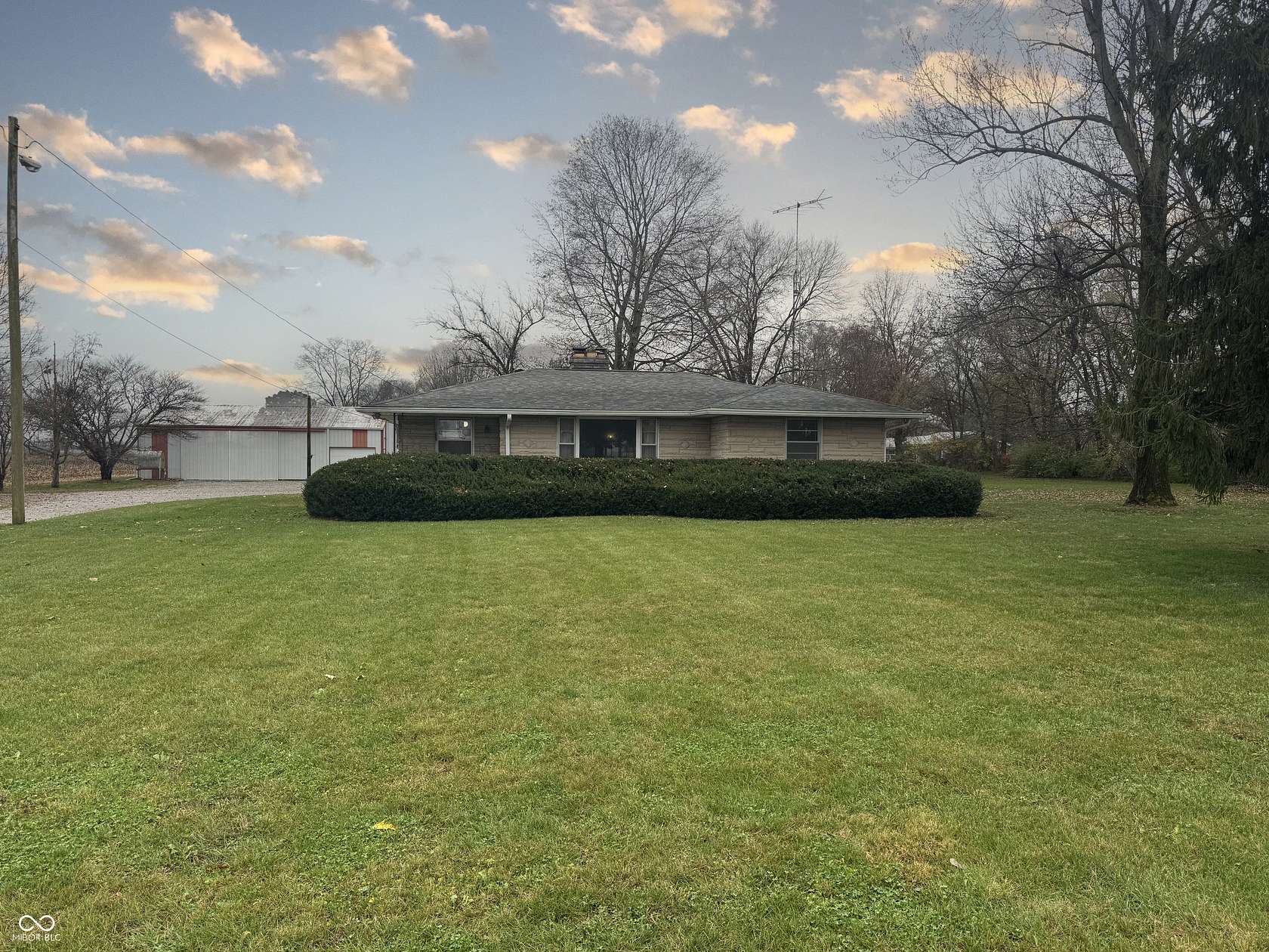 2.17 Acres of Residential Land with Home for Sale in Columbus, Indiana