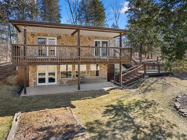 27.7 Acres of Land with Home for Sale in Patriot, Indiana