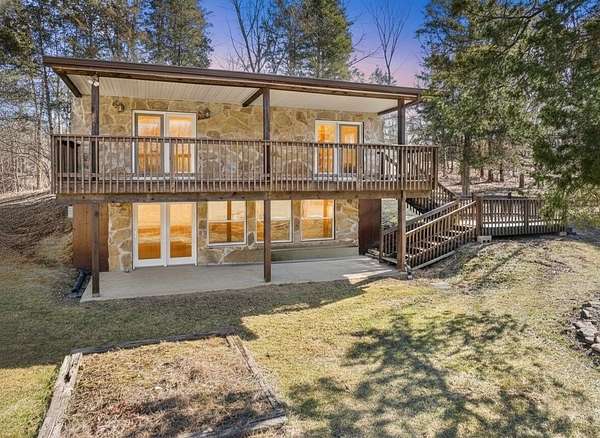 27.7 Acres of Land with Home for Sale in Patriot, Indiana