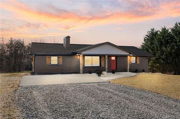 23.6 Acres of Land with Home for Sale in Mount Airy, North Carolina