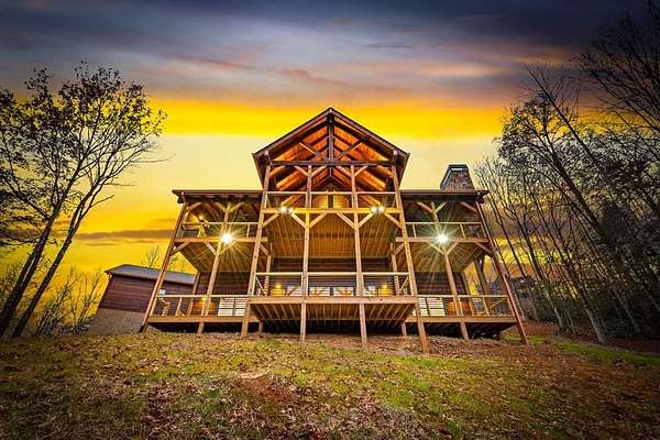 1.59 Acres of Residential Land with Home for Sale in Blue Ridge, Georgia