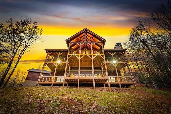 1.59 Acres of Land with Home for Sale in Blue Ridge, Georgia