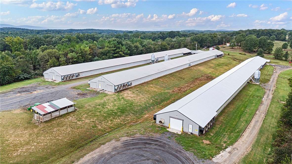 33.8 Acres of Agricultural Land with Home for Sale in Belleville, Arkansas