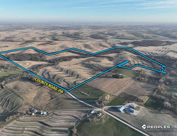 268 Acres of Recreational Land & Farm for Sale in College Springs, Iowa