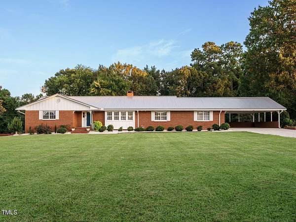 4 Acres of Residential Land with Home for Sale in Pittsboro, North Carolina