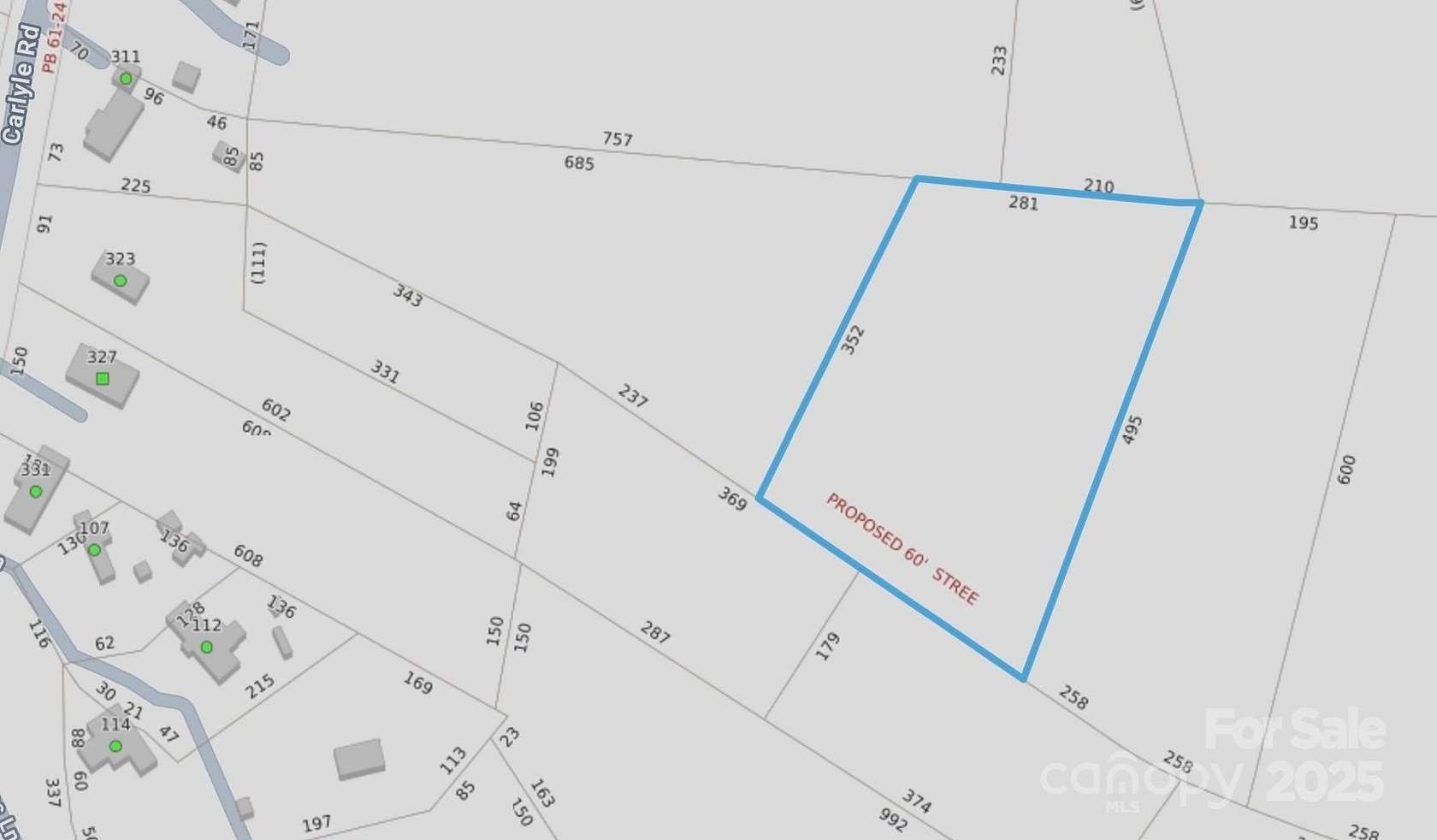 2.78 Acres of Residential Land for Sale in Troutman, North Carolina