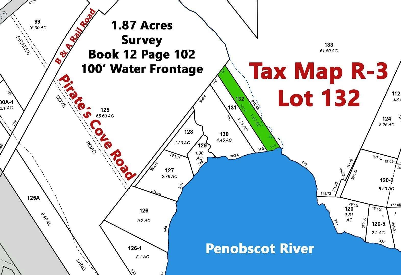 1.87 Acres of Residential Land for Sale in Stockton Springs, Maine