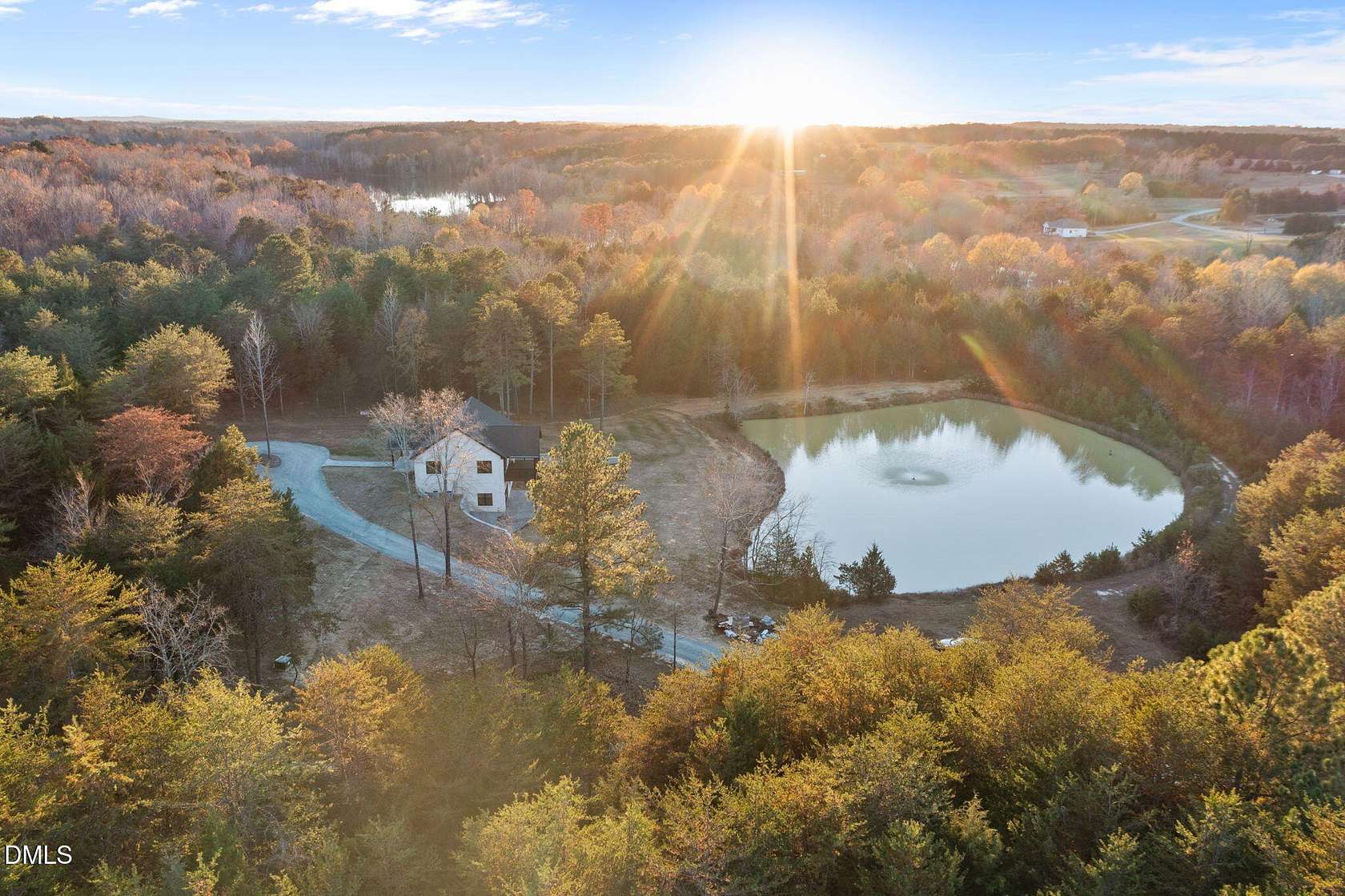 13.9 Acres of Land with Home for Sale in Mebane, North Carolina