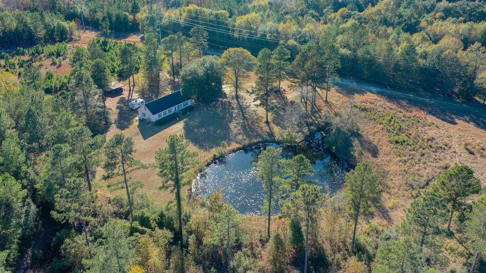41.8 Acres of Land with Home for Sale in Salley, South Carolina