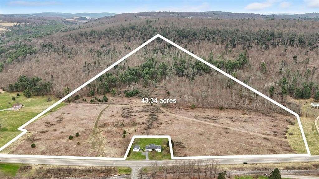 43.4 Acres of Recreational & Residential Land for Sale in Owego, New York