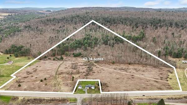 43.4 Acres of Recreational Land for Sale in Owego, New York