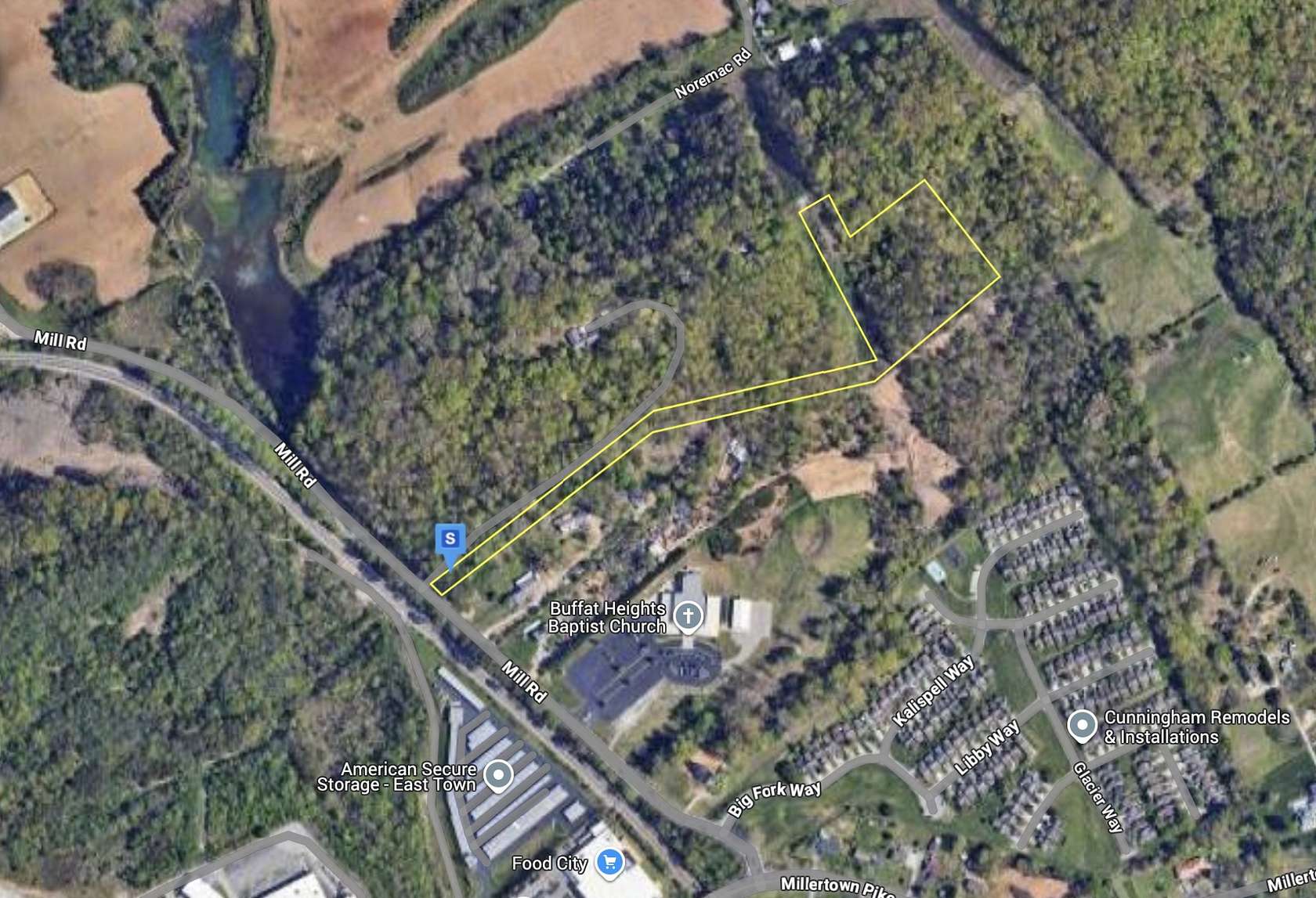 6.25 Acres of Residential Land for Sale in Knoxville, Tennessee