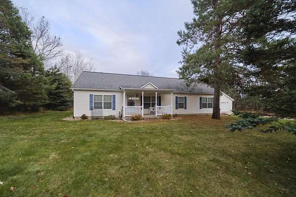 9.75 Acres of Residential Land with Home for Sale in Arcadia, Michigan