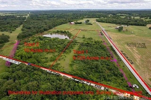 9.73 Acres of Residential Land for Sale in Durant, Oklahoma