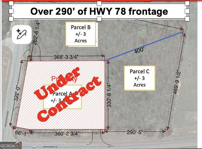 7 Acres of Land for Sale in Bogart, Georgia